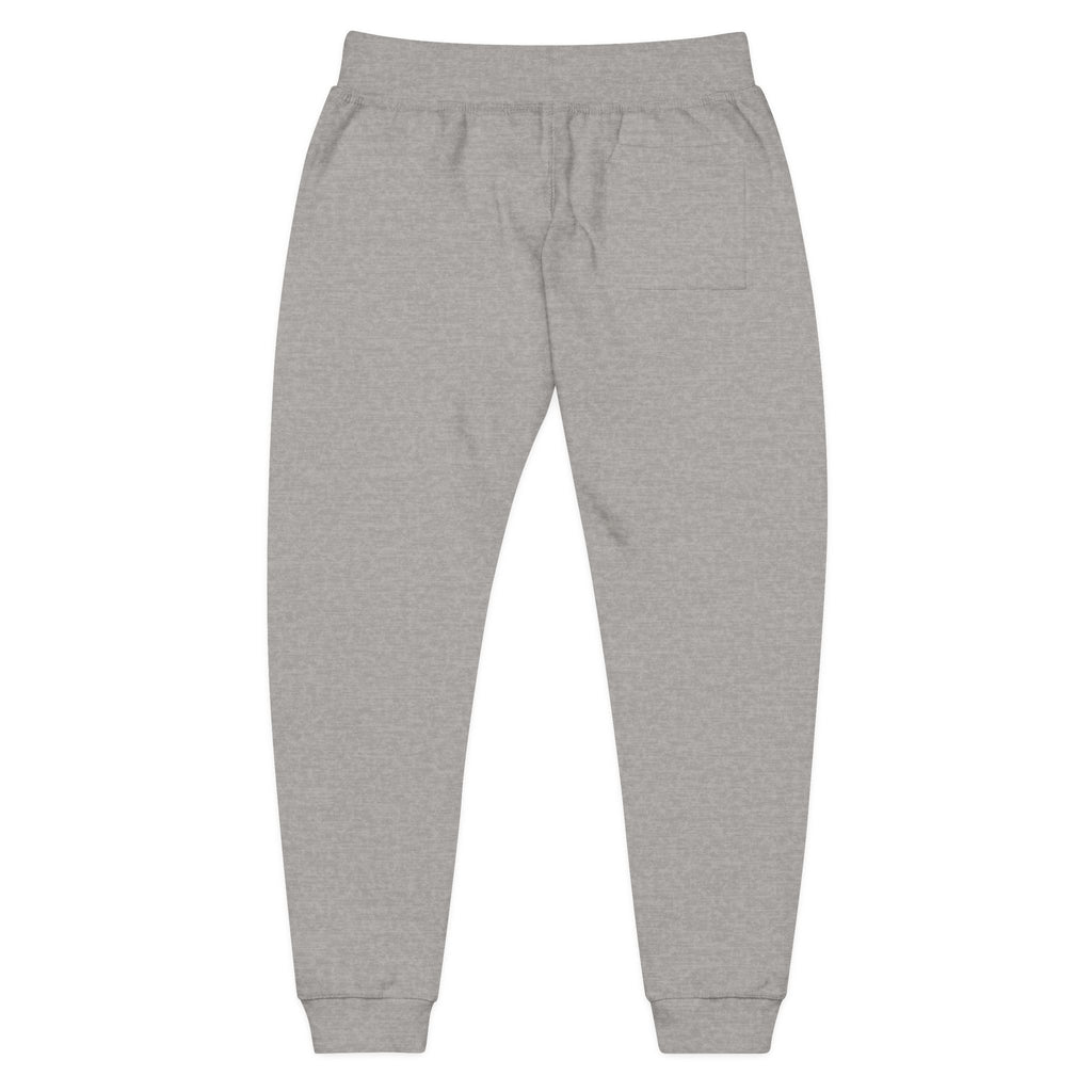 Zyric White Embroidered Sweatpants