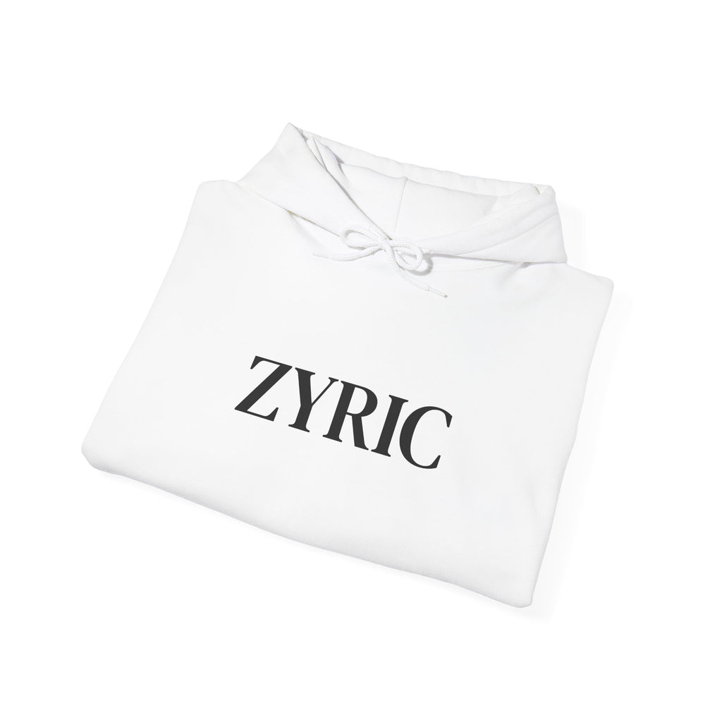 ZYRIC Hoodie – Classic White Pullover