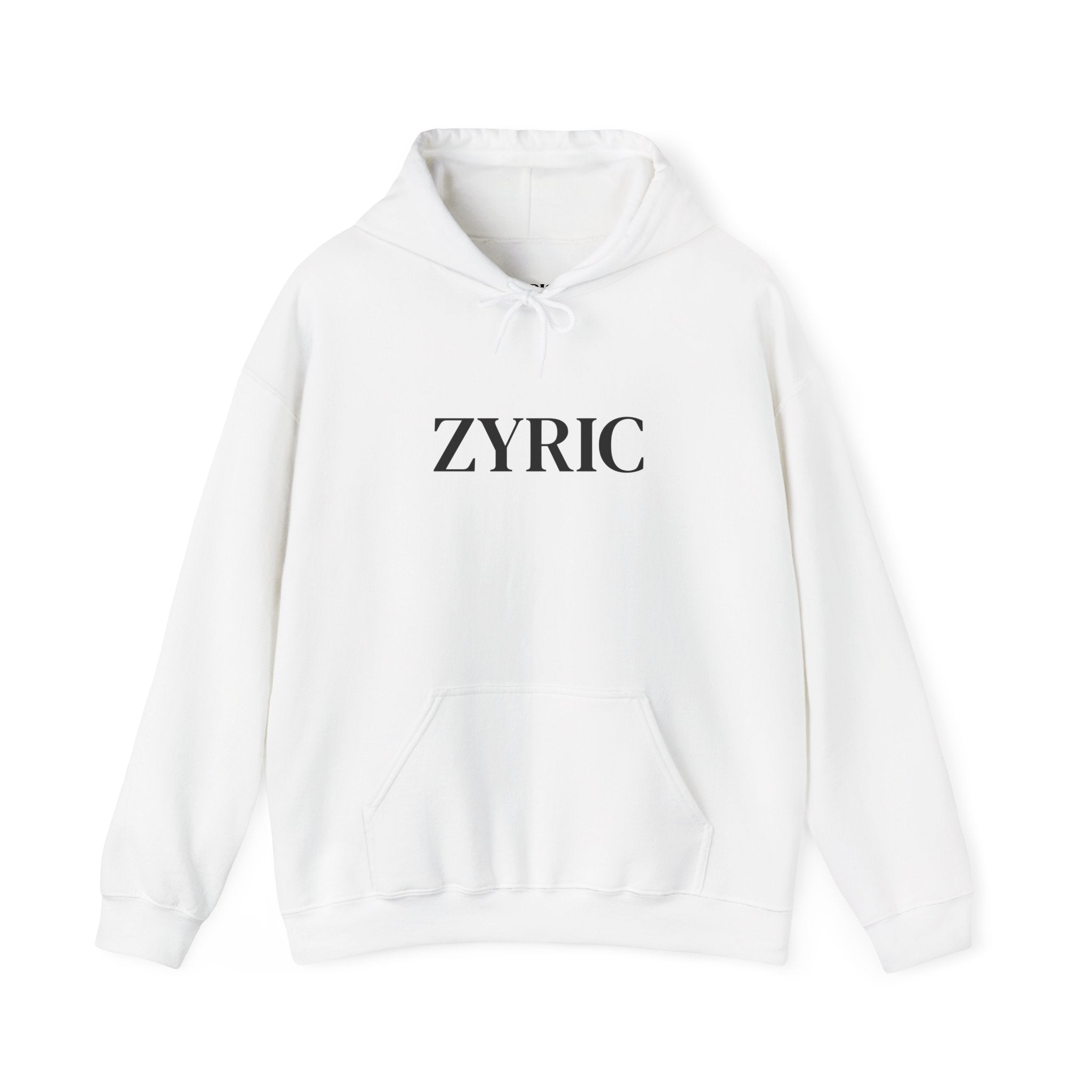 ZYRIC Hoodie – Classic White Pullover