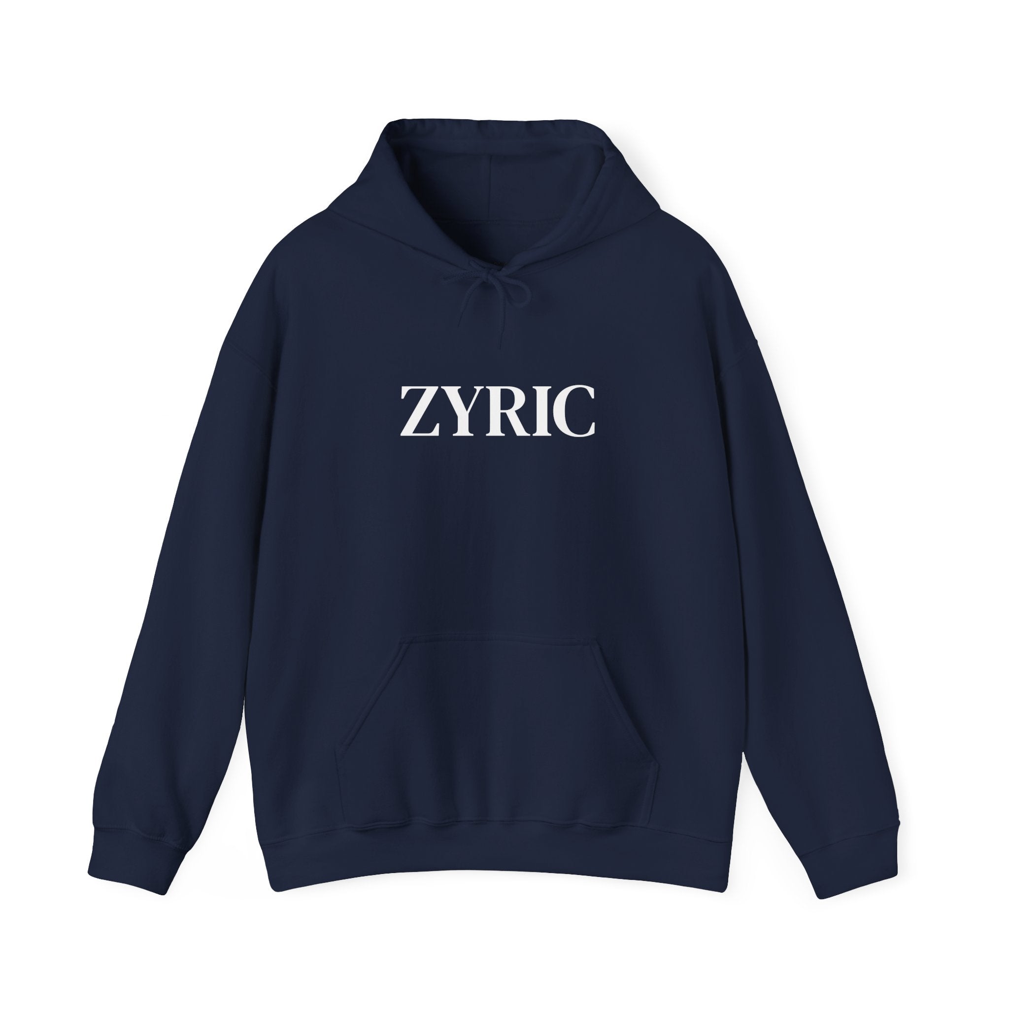 ZYRIC Hoodie – Classic White Pullover