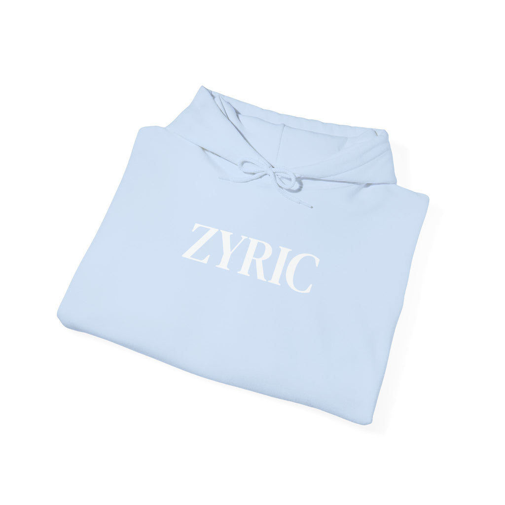 ZYRIC Hoodie – Classic White Pullover