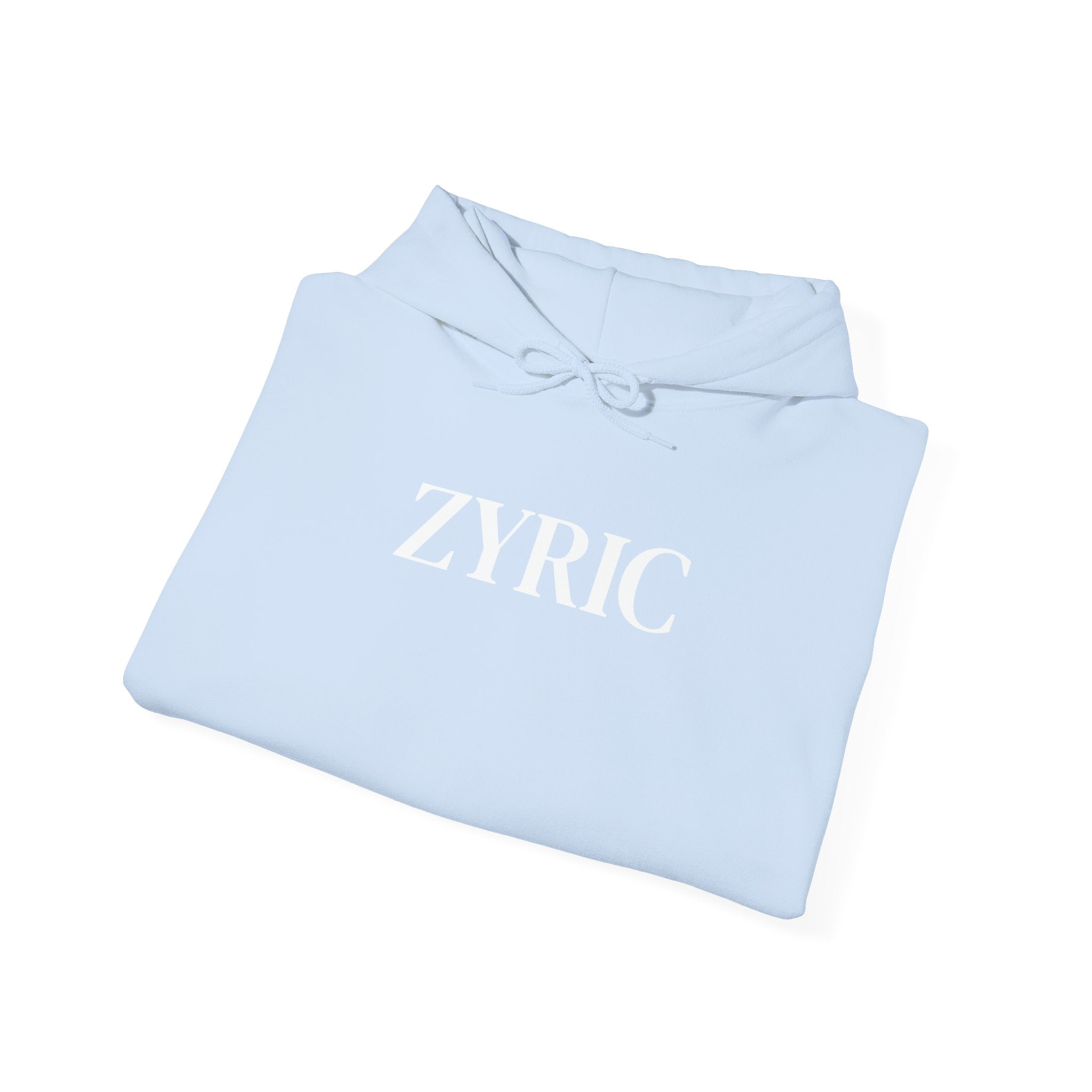 ZYRIC Hoodie – Classic White Pullover