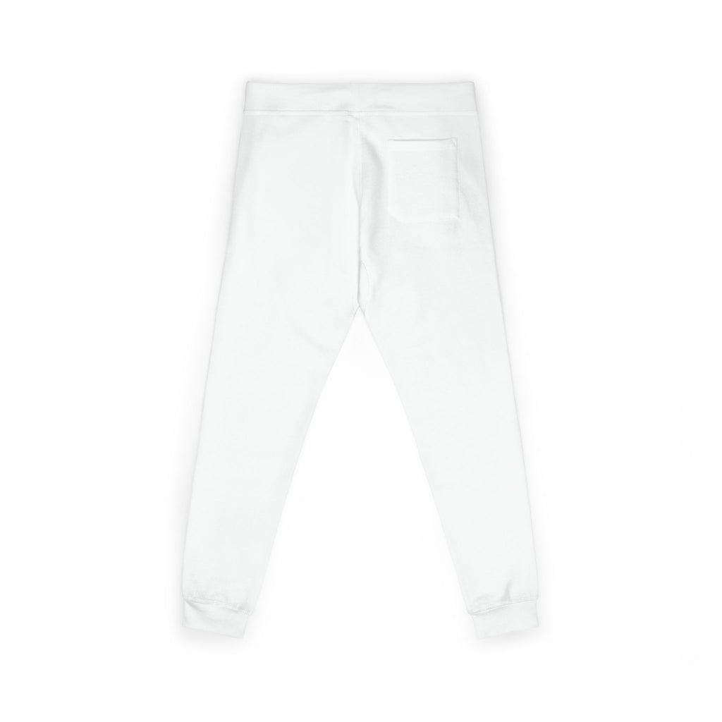 Zyric White Embroidered Sweatpants